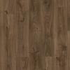 Pisos laminados de Quick-Step, pisos de color marrón oscuro